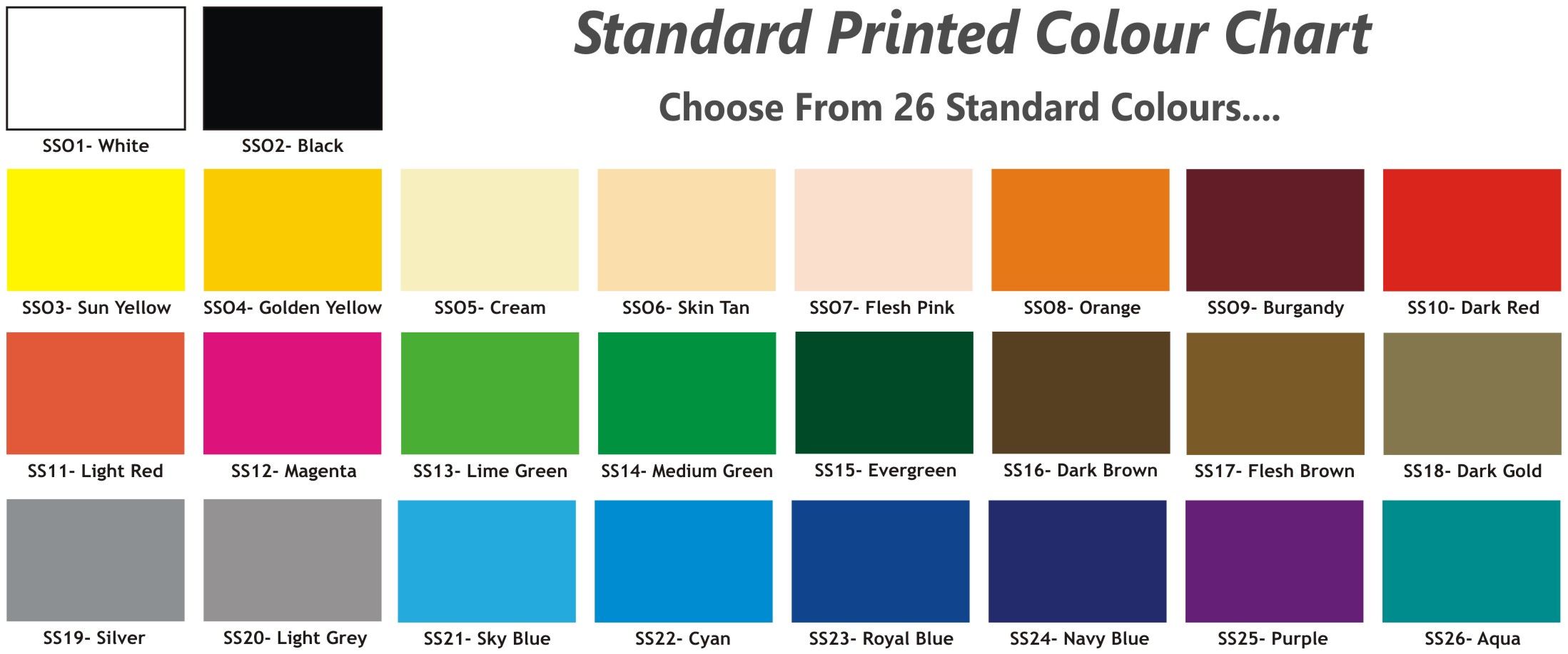 school sign colours available